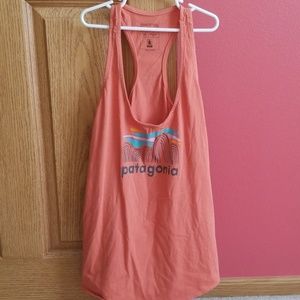 Peach Patagonia tank top